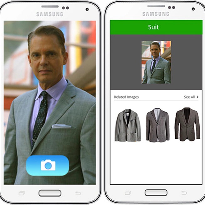 Mobile visual clothing search