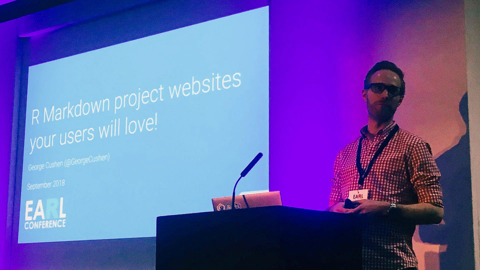 R Markdown project websites your users will love!